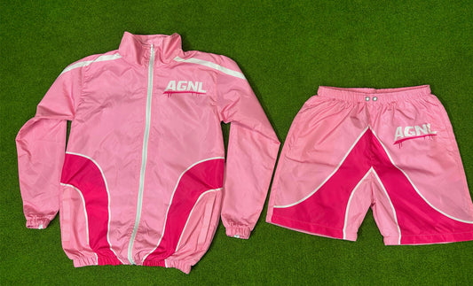 AGNL Pink Windbreaker Set